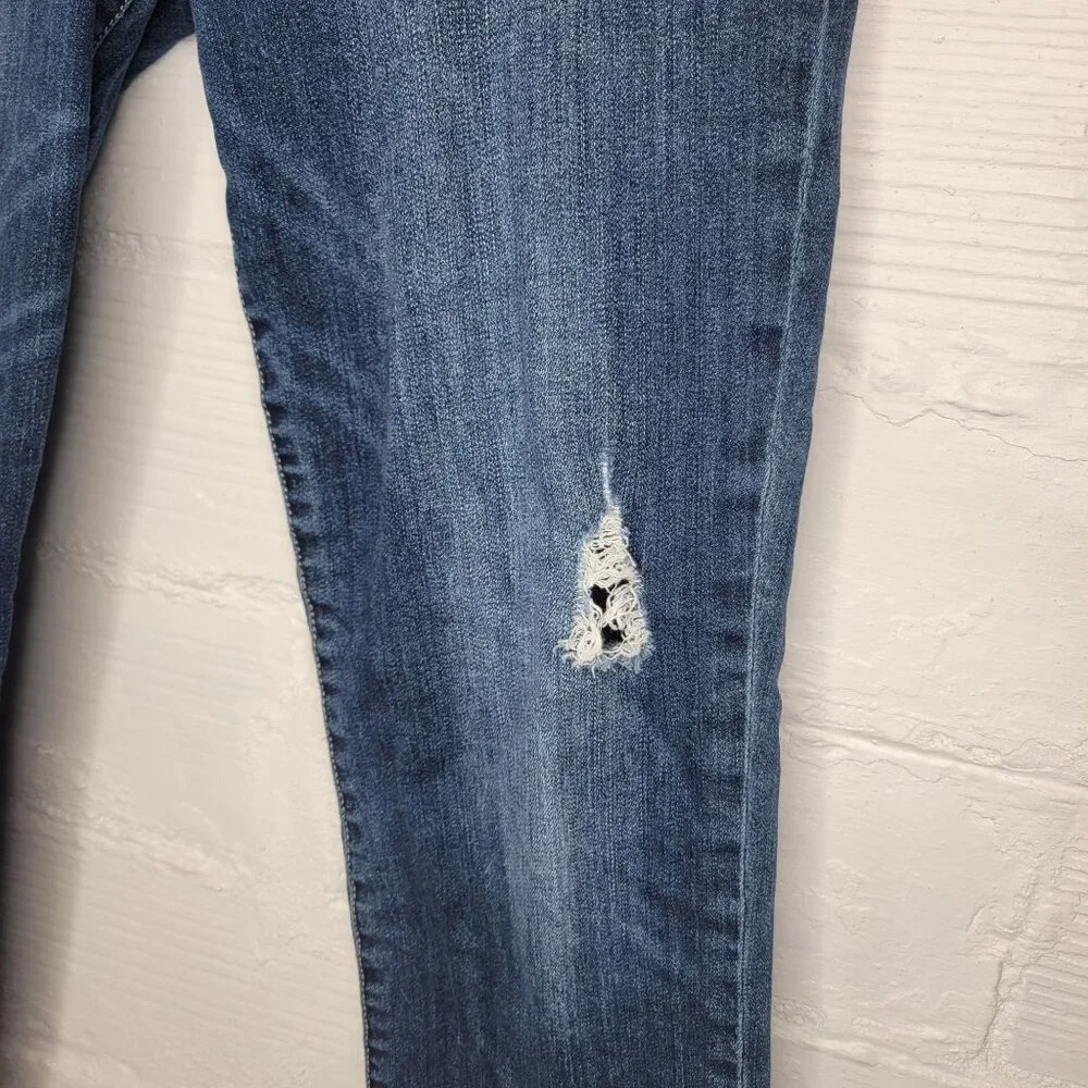 Kut From The Kloth Women's Size 10 Jeans Boyfriend Distressed - Picture 3 of 5